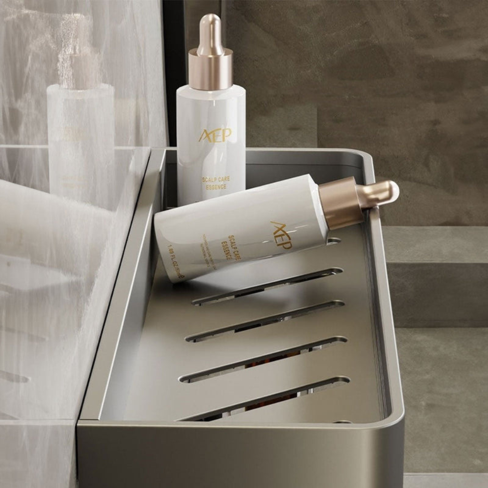 Bathroom Elegant Wall Rack | Contemporary Space Saving Design