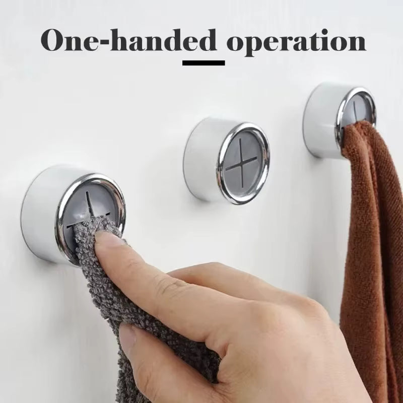 Creative Small Wall Hooks – No-Drill Adhesive Hooks for Kitchen, Bathroom & Home Organization (Set of 3)