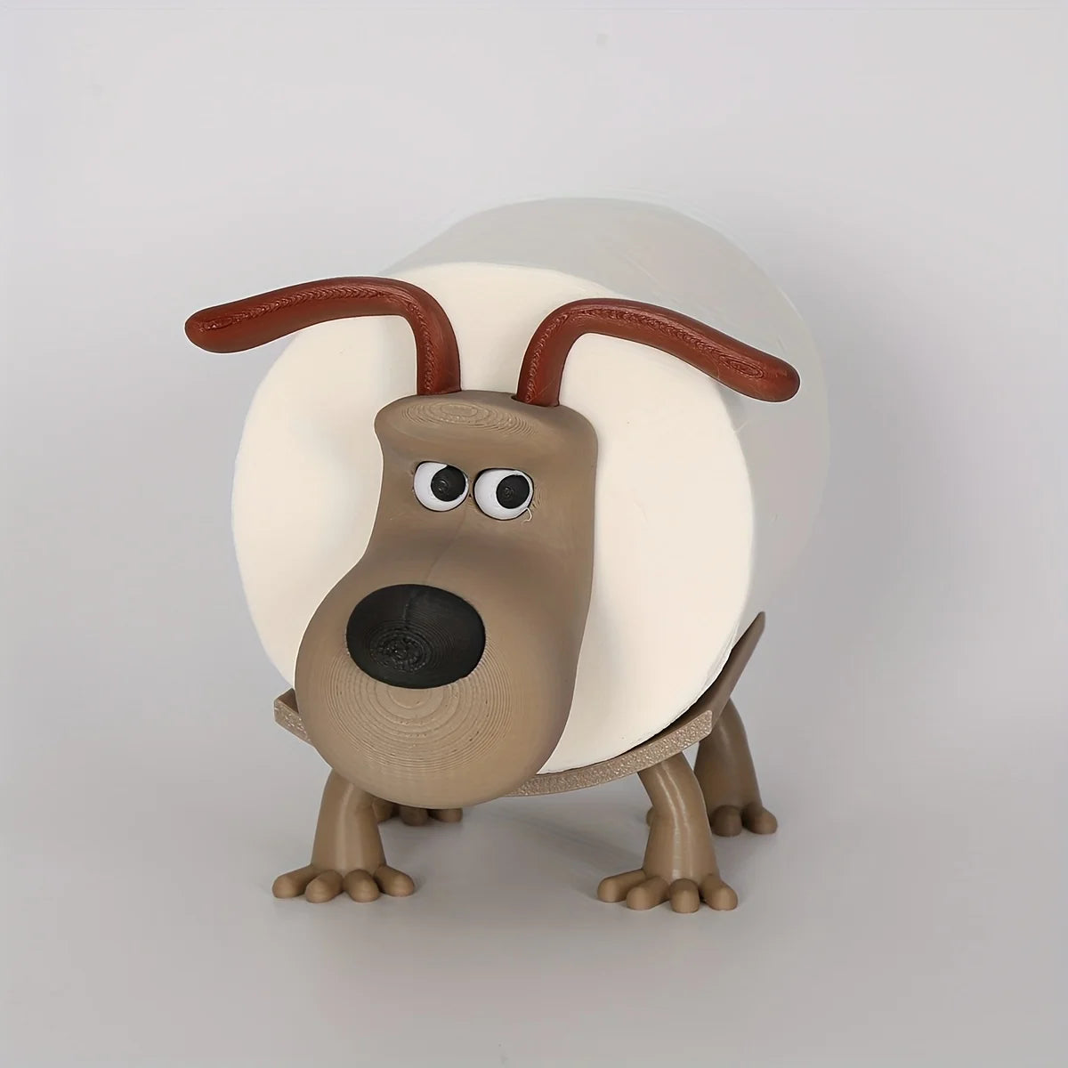 Puppy Toilet Paper Holder – Cute Dog Design Bathroom Organizer & Home Decor
