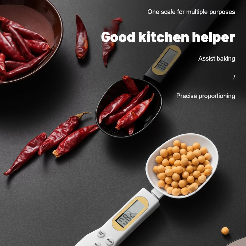 Digital Kitchen Scale 500g/0.1g Precision with LCD Display and Unit Conversion - Kyrafy