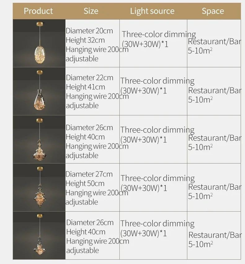 Modern Gold Copper Pendant Light – Elegant LED Ceiling Fixture for Bedroom & Living Room - Kyrafy