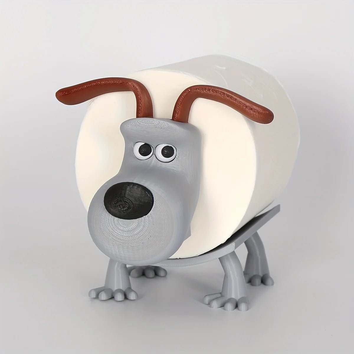 Puppy Toilet Paper Holder – Cute Dog Design Bathroom Organizer & Home Decor - Kyrafy