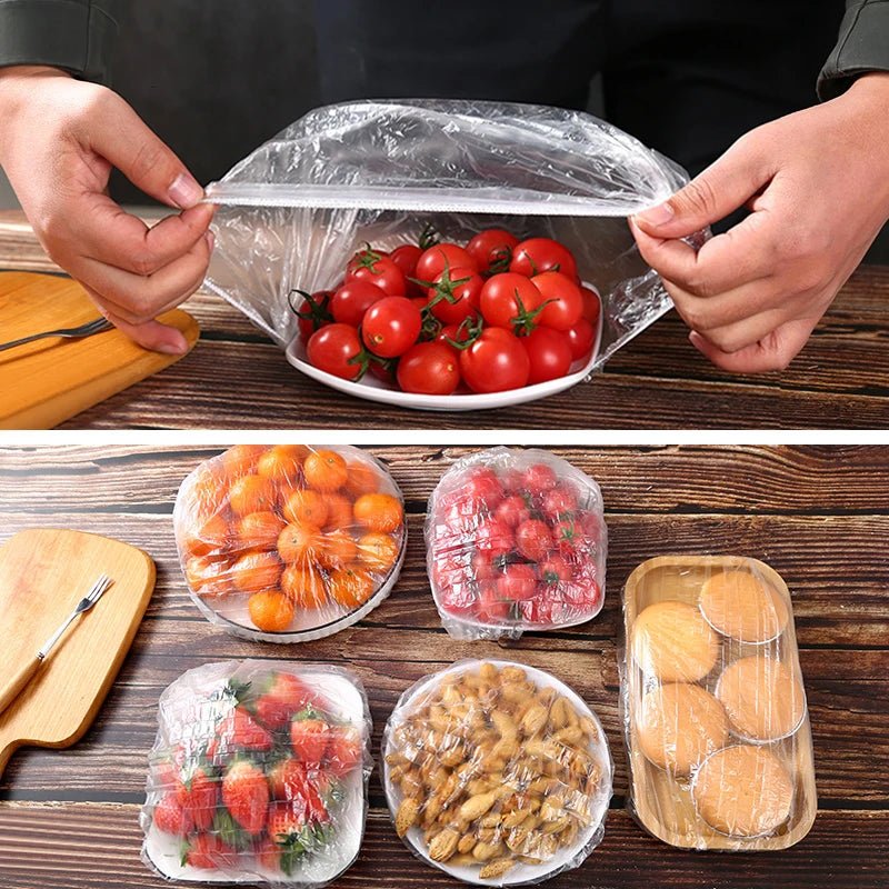 Reusable Disposable Food Covers – Elastic Bowl Wraps for Freshness & Protection - Kyrafy