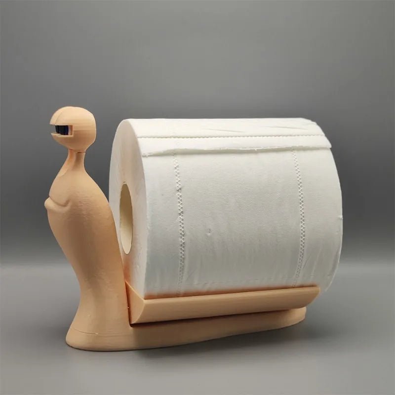 Snail - Shaped Toilet Paper Holder – Cute Bathroom Tissue Dispenser & Desk Organizer - Kyrafy