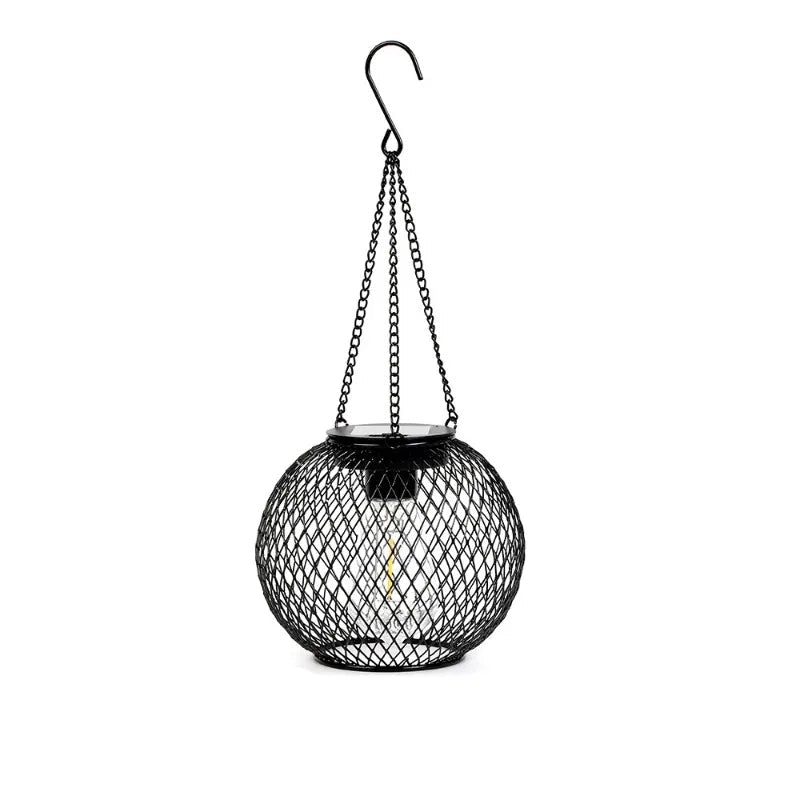 Solar Fairy Lantern – Waterproof Metal Hanging Light for Garden & Patio Decor - Kyrafy