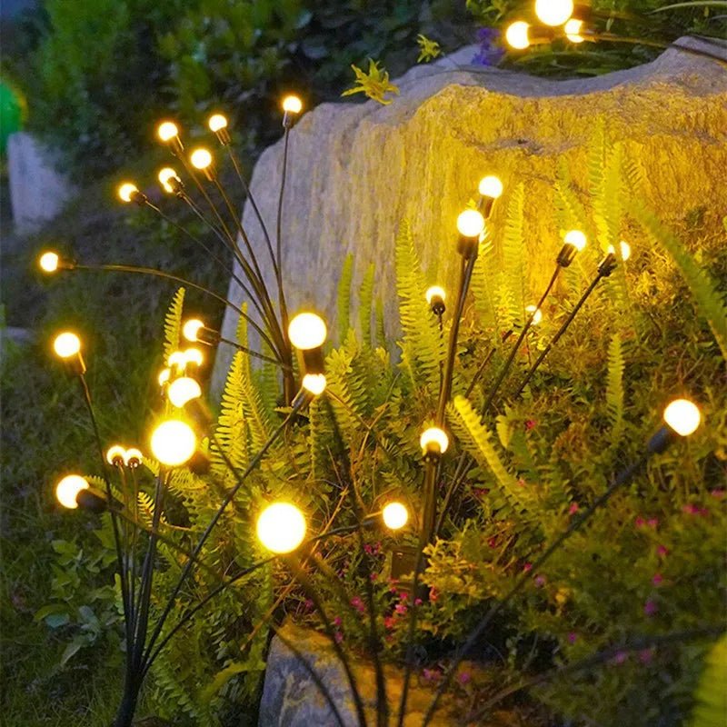 Solar Firefly Garden Lights – Swaying LED Fairy Lights for Outdoor Yard & Pathway Decoration - Kyrafy