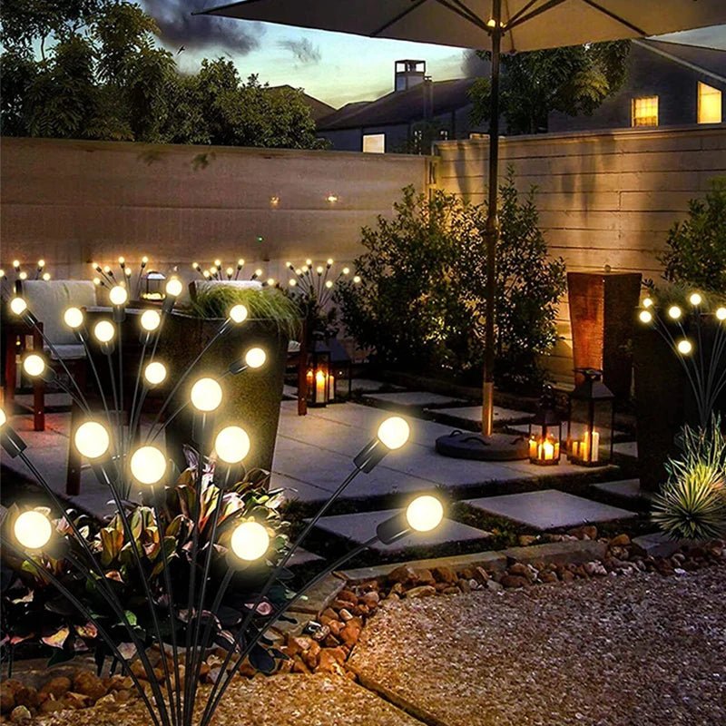 Solar Firefly Garden Lights – Swaying LED Fairy Lights for Outdoor Yard & Pathway Decoration - Kyrafy