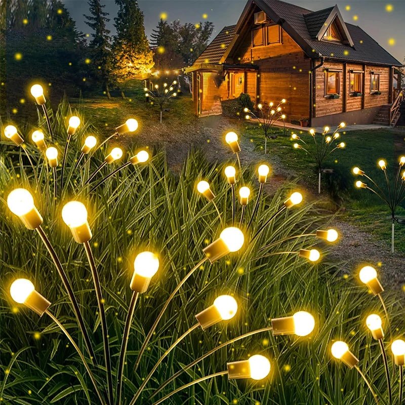 Solar Firefly Garden Lights – Swaying LED Fairy Lights for Outdoor Yard & Pathway Decoration - Kyrafy