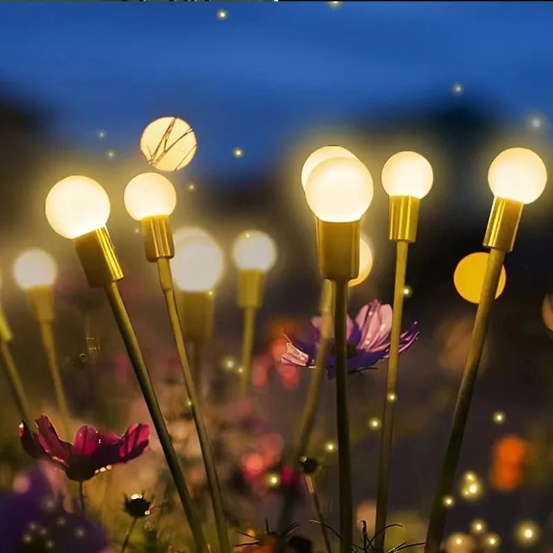 Solar Firefly Garden Lights – Swaying LED Fairy Lights for Outdoor Yard & Pathway Decoration - Kyrafy