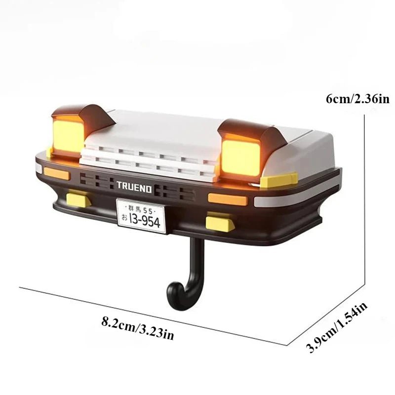 Car Headlight LED Key Holder – Wall Hook Organizer - Kyrafy