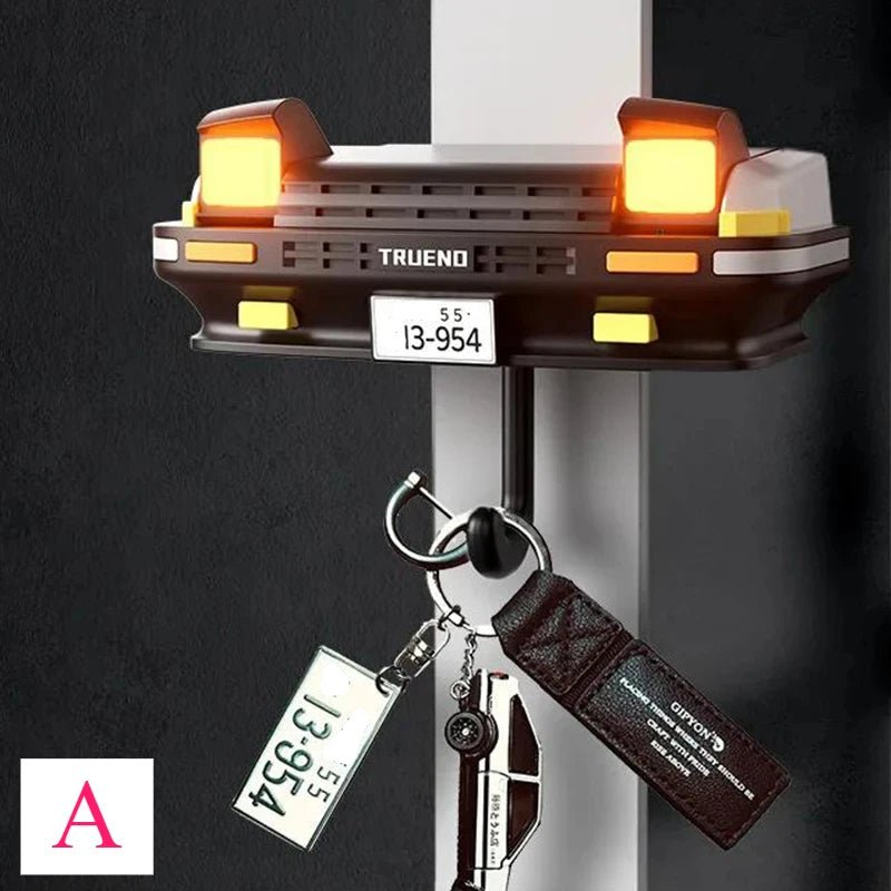 Car Headlight LED Key Holder – Wall Hook Organizer - Kyrafy