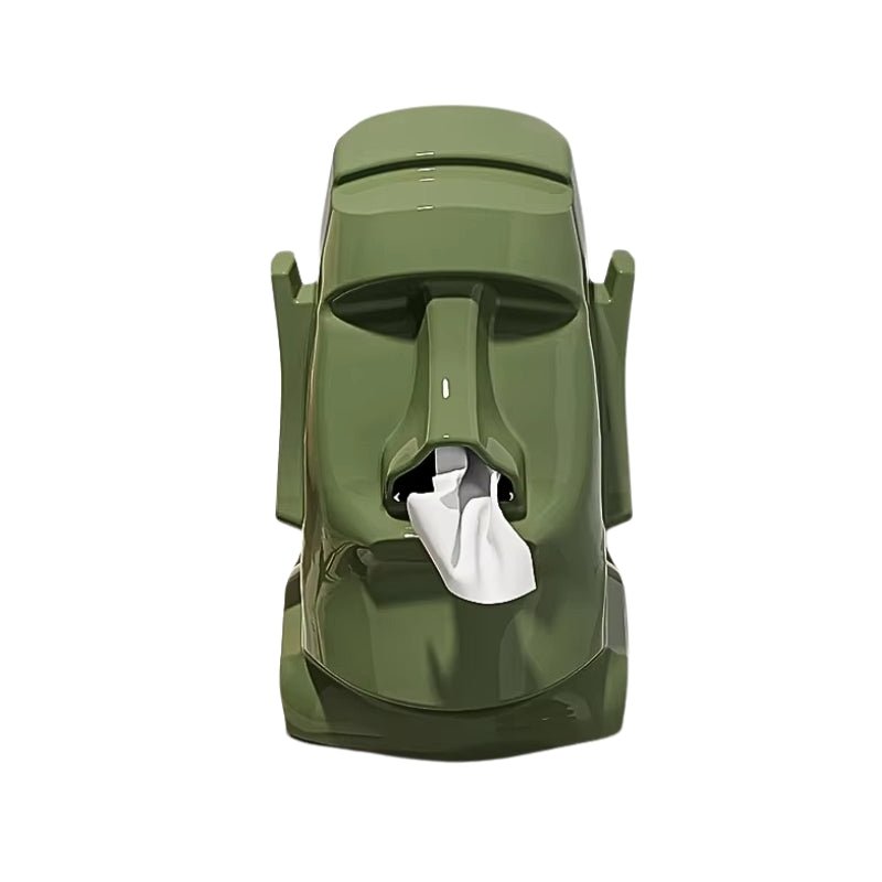 Creative Stone Figure Tissue Box – Modern Decorative Tissue Holder for Home & Office - Kyrafy