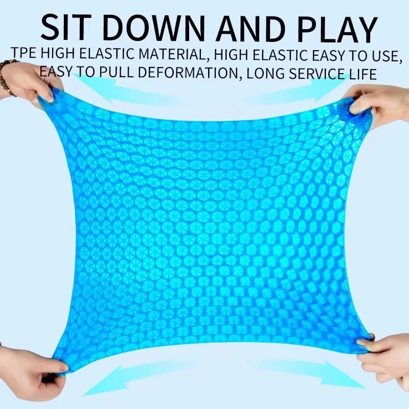 Gel Seat Cushion for Tailbone Pain Relief – Breathable Honeycomb Design & Posture Support - Kyrafy