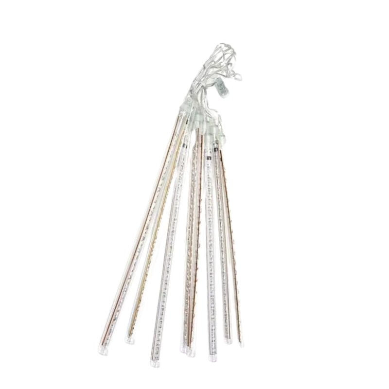 Meteor Shower Solar String Lights – Waterproof LED Outdoor Garden Decoration - Kyrafy