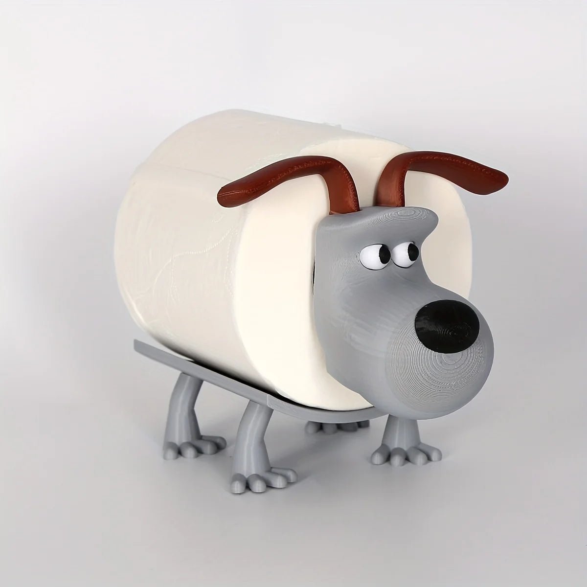 Puppy Toilet Paper Holder – Cute Dog Design Bathroom Organizer & Home Decor - Kyrafy