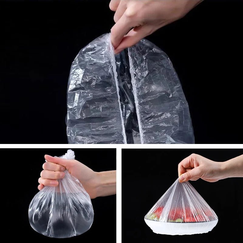 Reusable Disposable Food Covers – Elastic Bowl Wraps for Freshness & Protection - Kyrafy