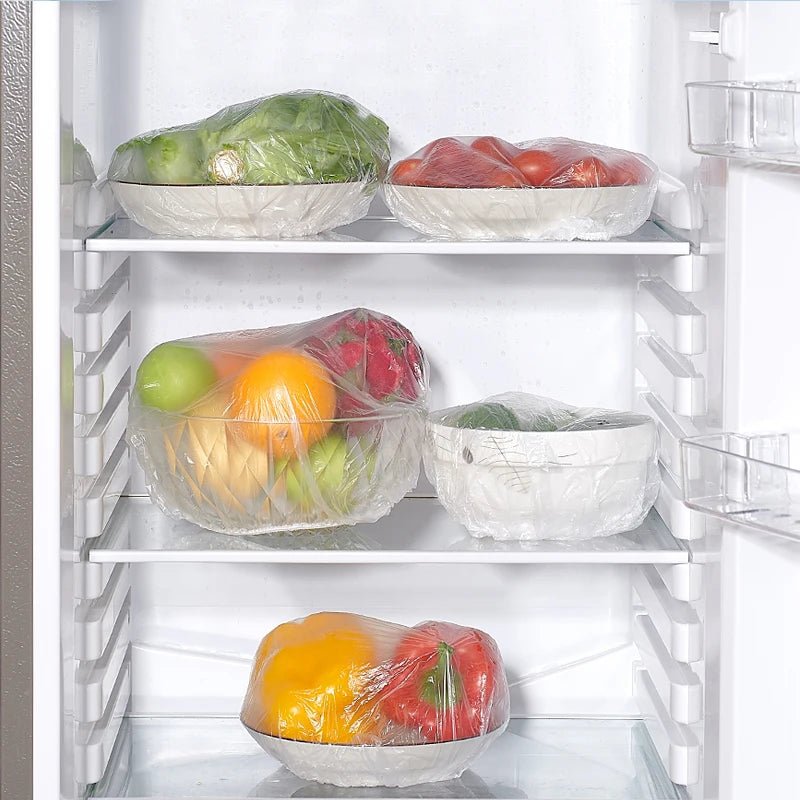 Reusable Disposable Food Covers – Elastic Bowl Wraps for Freshness & Protection - Kyrafy