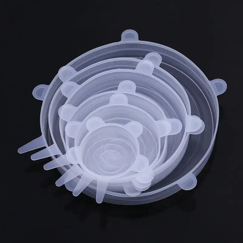 Silicone Stretch Bowl Lids Set – Reusable Food Covers, Heat Resistant & Eco - Friendly - Kyrafy