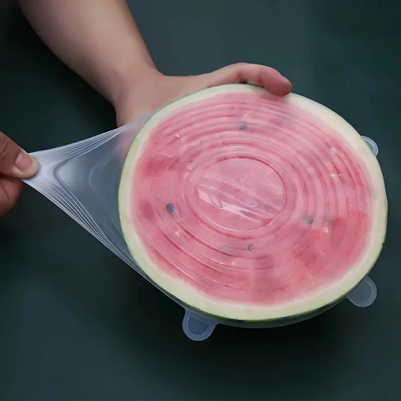 Silicone Stretch Bowl Lids Set – Reusable Food Covers, Heat Resistant & Eco - Friendly - Kyrafy