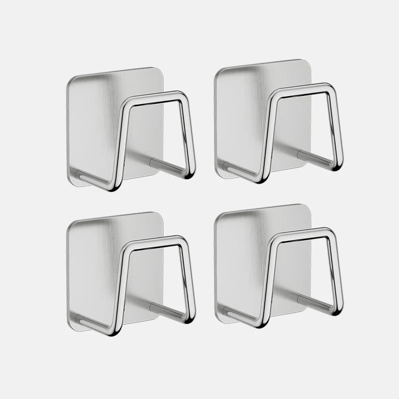 Sink Sponge Holder – Stainless Steel Wall Mounted Rack for Kitchen Organization - Kyrafy