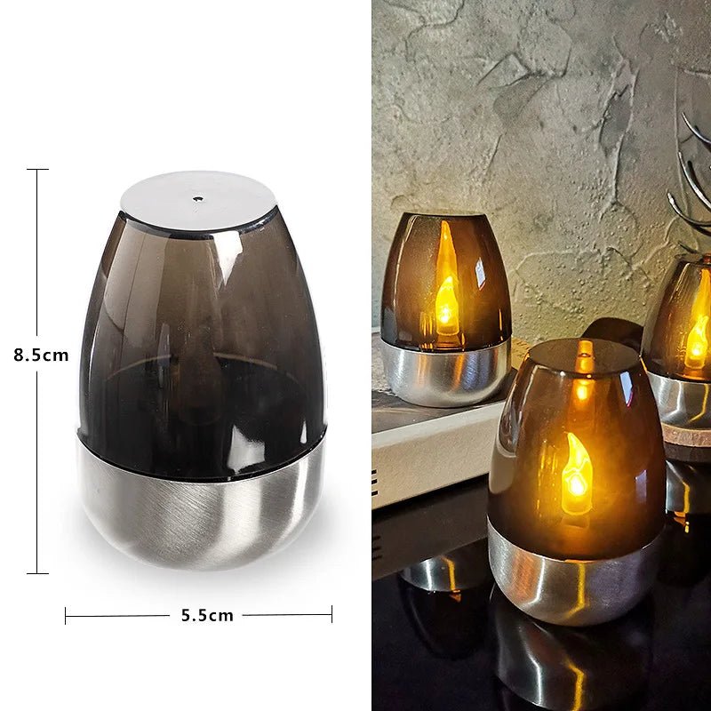 Solar Candle Lamp – Warm Flickering LED Light for Outdoor Garden & Patio Decor - Kyrafy